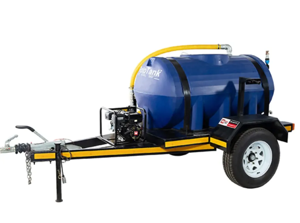 1000L Water Bowser (With 2″ Petrol Powered Water Pump)